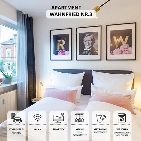 Wahnfried No3 - Citynah Wohnen Mit Küche Und Duschbad Apartamento *
